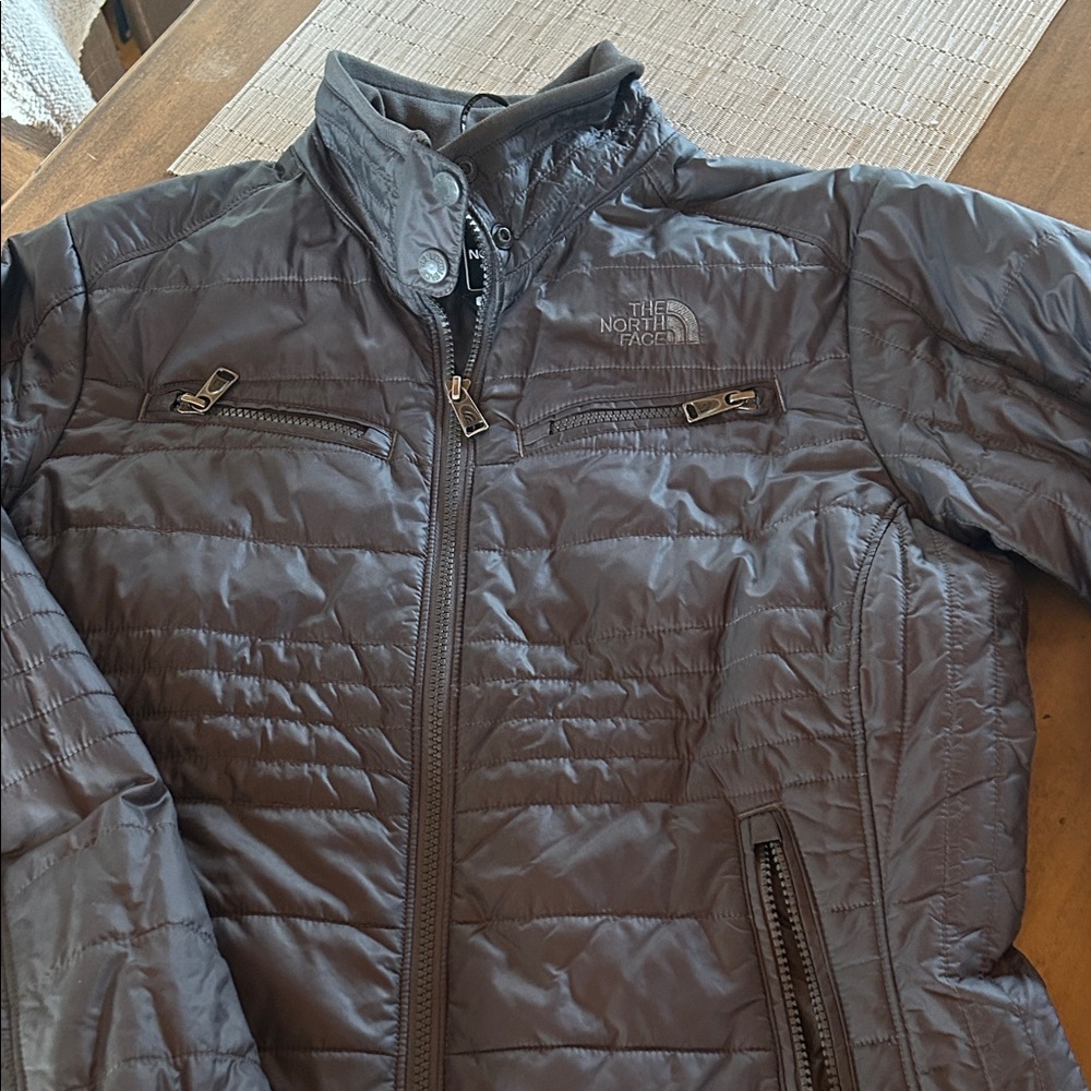 The North Face Women's Dark Gray Puffer Jacket